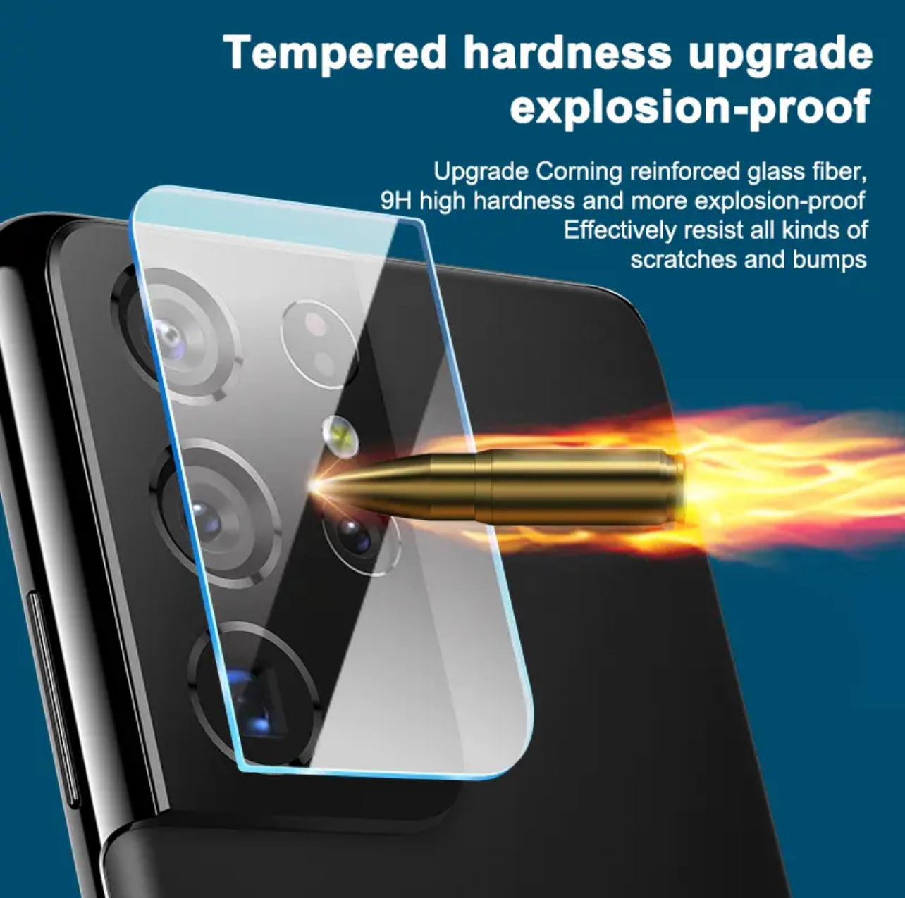 Yamizoo Branded Premium 9H Clear Camera Lens Protector- 1pc for Samsung Galaxy Series Yamizoo Branded Premium 9H Clear Camera Lens Protector- 1pc for Samsung Galaxy Series